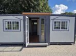 Luxus-Chalet StahlWorks Deluxe – 6 x 6 m, 2 Schlafzimmer, Modell 2023